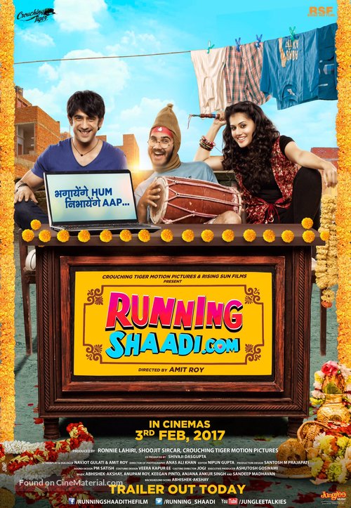 Running Shaadi - Indian Movie Poster