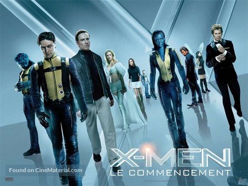 X-Men: First Class - French Movie Poster