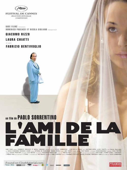 L&#039;amico di famiglia - French Movie Poster
