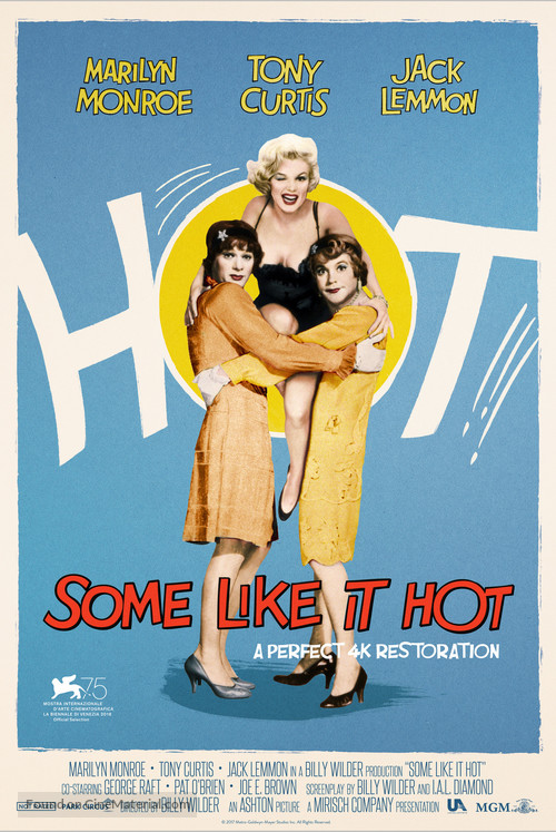 Some Like It Hot - British Movie Poster