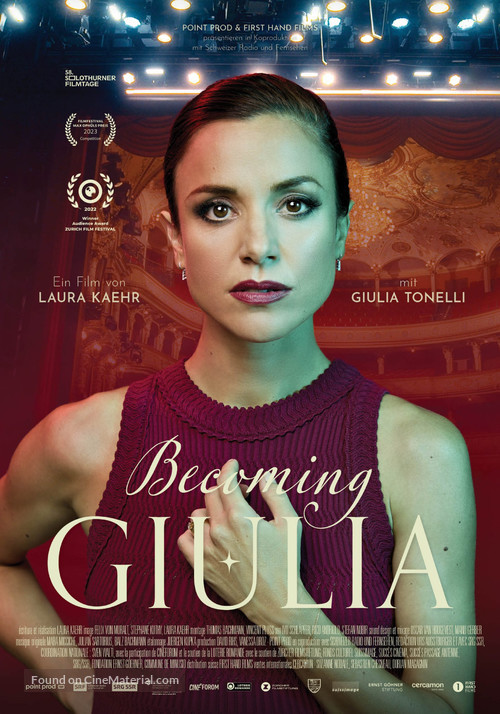 Becoming Giulia - Swiss Movie Poster