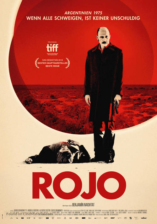 Rojo - Swiss Movie Poster