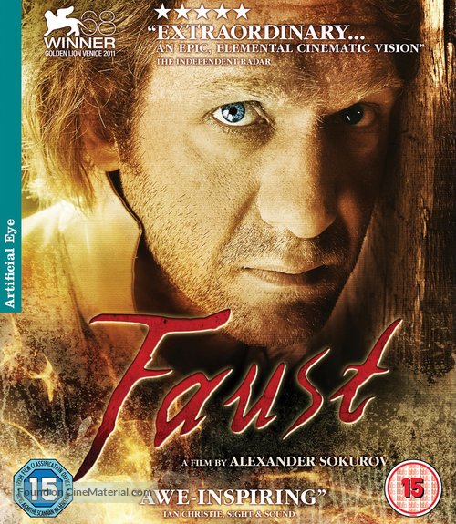 Faust - British Blu-Ray movie cover