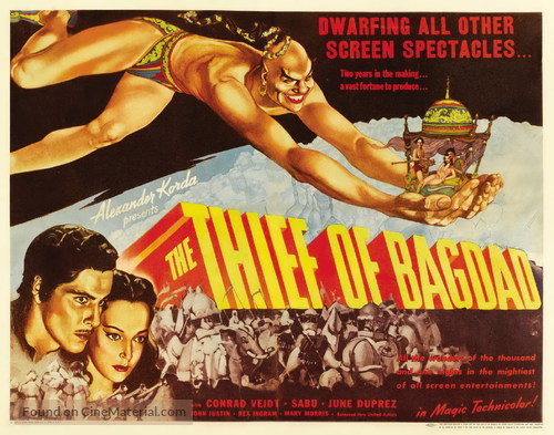 The Thief of Bagdad - Movie Poster