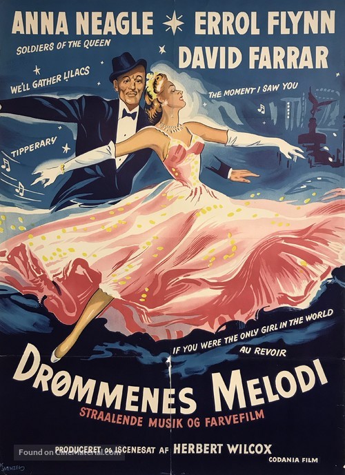 Lilacs in the Spring - Danish Movie Poster