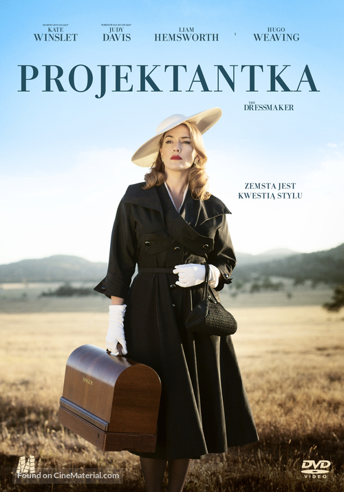 The Dressmaker - Polish DVD movie cover