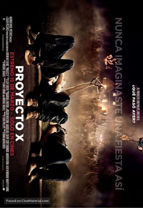 Project X - Argentinian Movie Poster