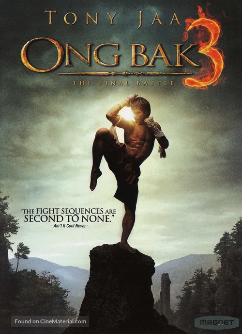 Ong Bak 3 - DVD movie cover