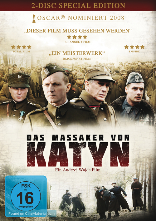 Katyn - German DVD movie cover