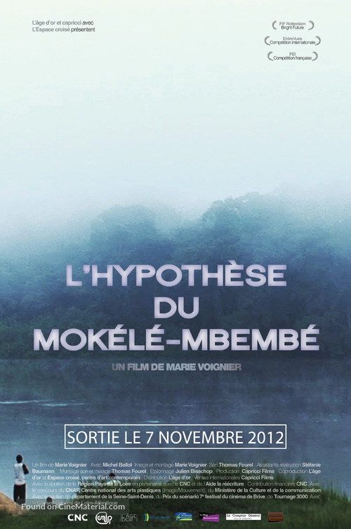 L&#039;hypoth&egrave;se du Mok&eacute;l&eacute;-M&#039;Bemb&eacute; - French Movie Poster