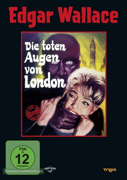 Die toten Augen von London - German DVD movie cover