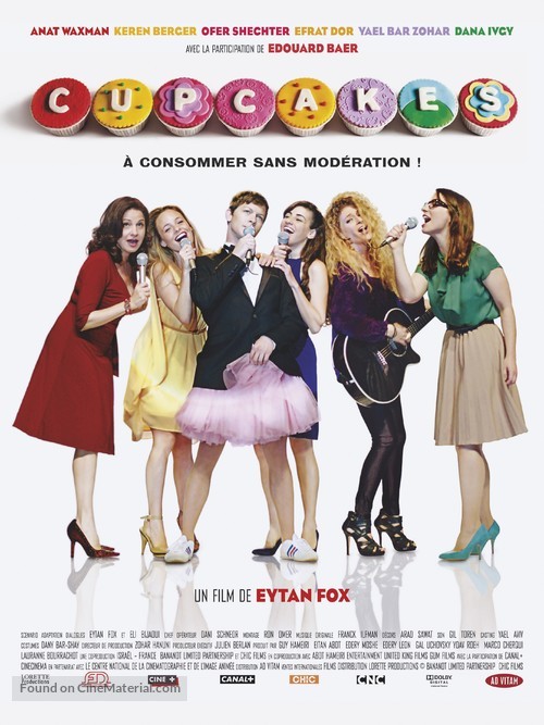 Cupcakes - French Movie Poster