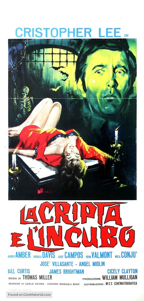 La cripta e l&#039;incubo - Italian Movie Poster