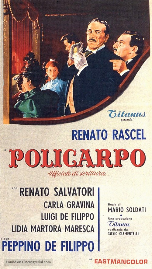 Policarpo, ufficiale di scrittura - Italian Movie Poster