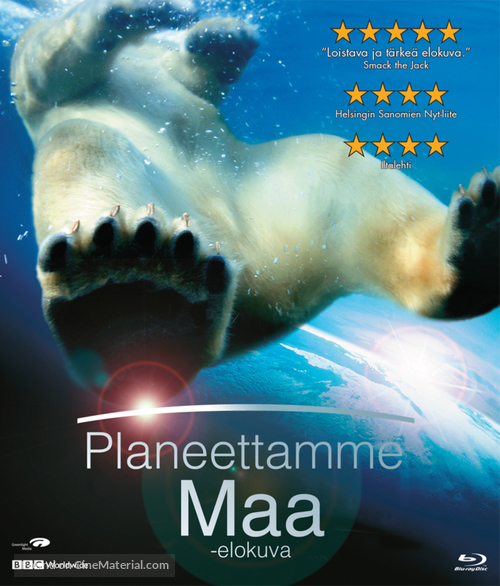 Earth - Finnish Blu-Ray movie cover