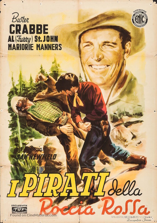 Western Cyclone - Italian Movie Poster