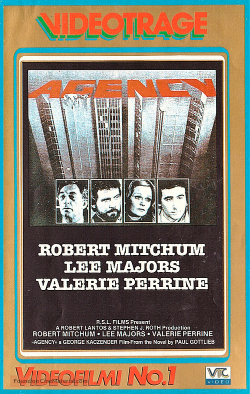 Agency - Finnish VHS movie cover