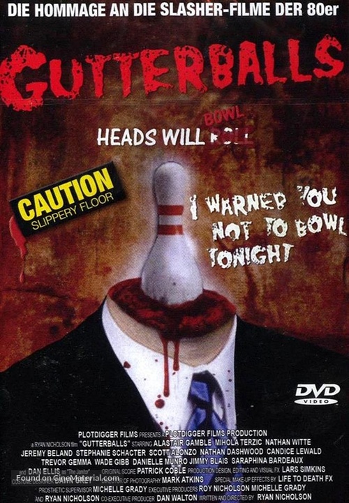 Gutterballs - German DVD movie cover