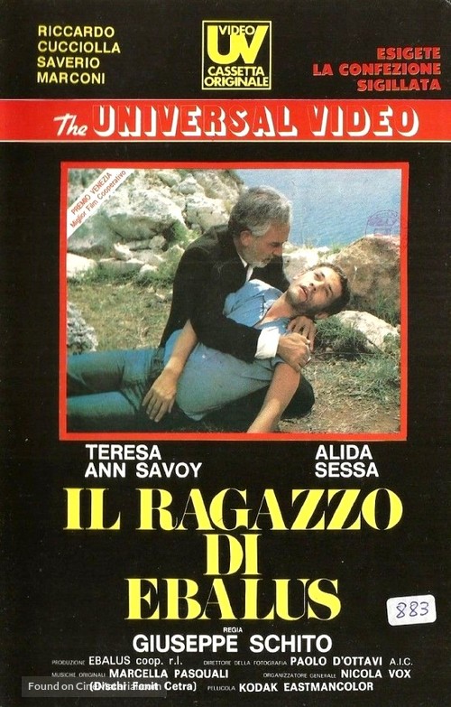 Il ragazzo di Ebalus - Italian Movie Cover