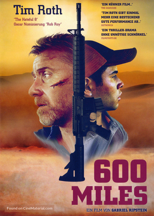 600 Millas - German Movie Cover