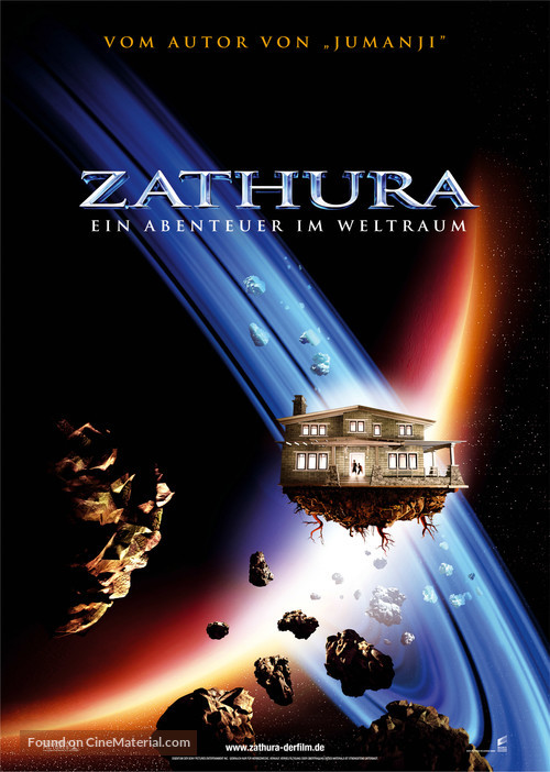 Zathura: A Space Adventure - German Movie Poster