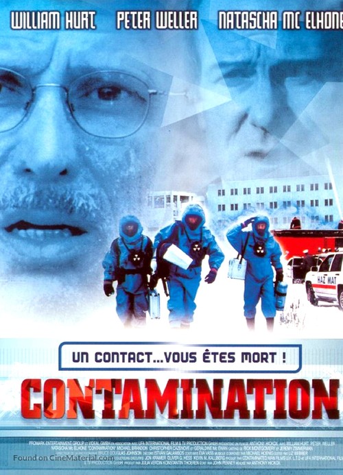 Contaminated Man - French DVD movie cover