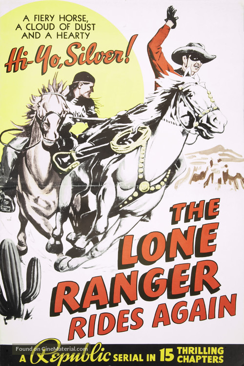 The Lone Ranger Rides Again - poster