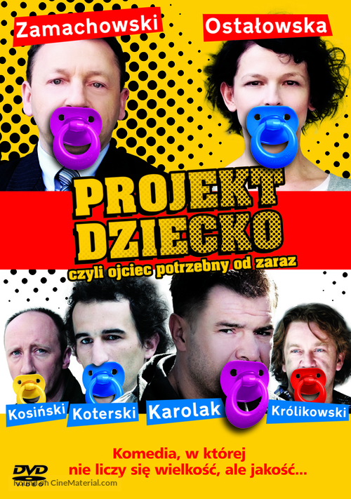 Projekt dziecko, czyli ojciec potrzebny od zaraz - Polish Movie Cover