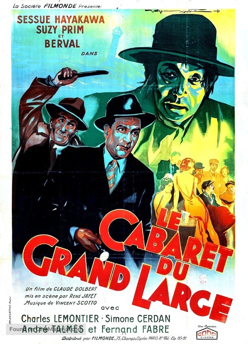 Le cabaret du grand large - French Movie Poster