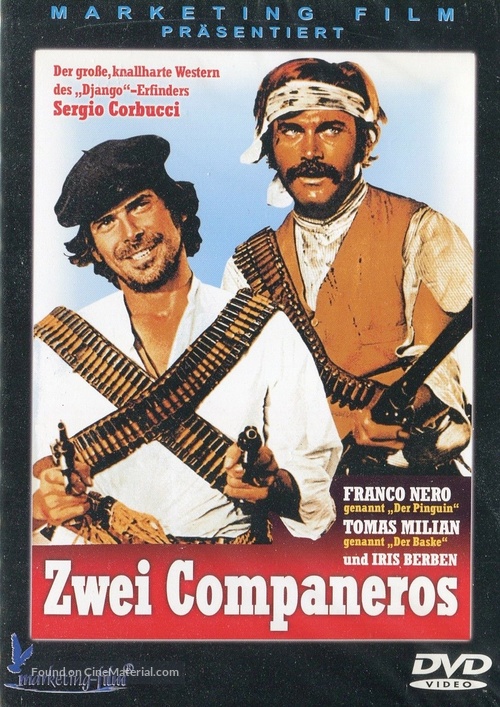 Vamos a matar, compa&ntilde;eros - German DVD movie cover