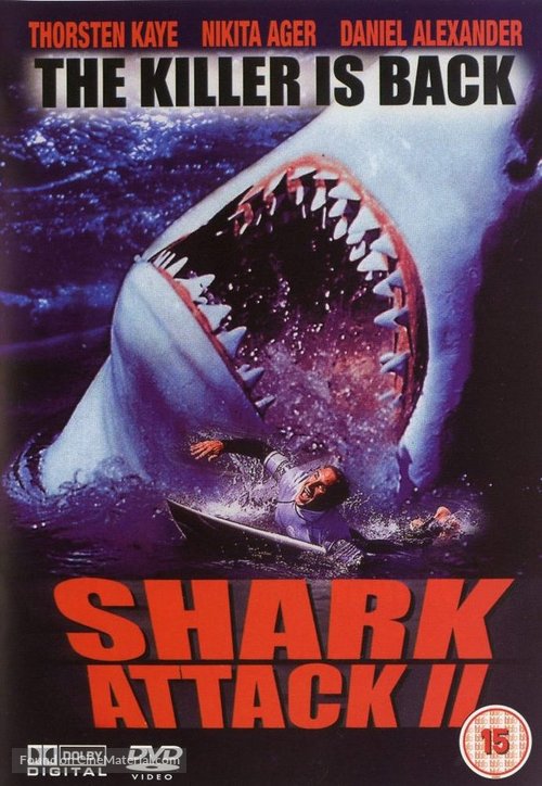 Shark Attack 2 - British DVD movie cover