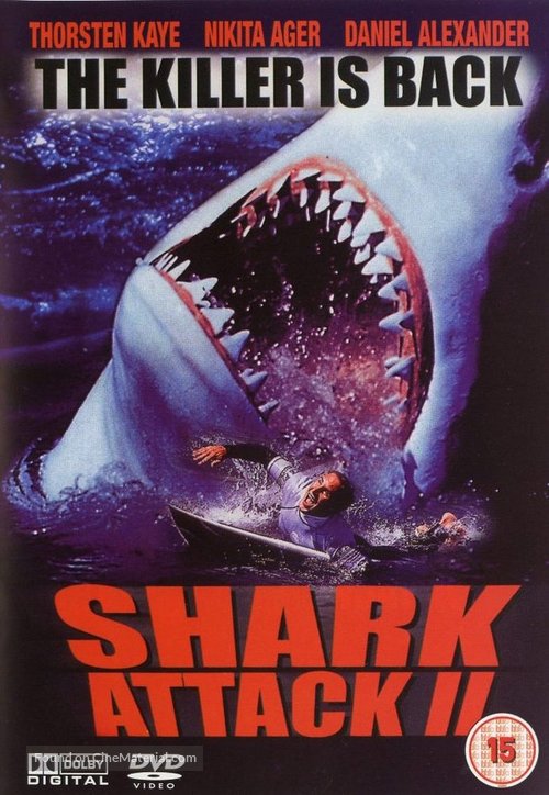 Shark Attack 2 - British DVD movie cover