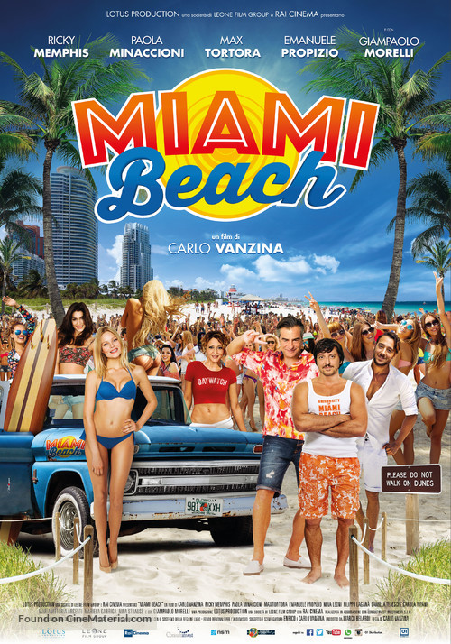 Miami Beach - Italian Movie Poster