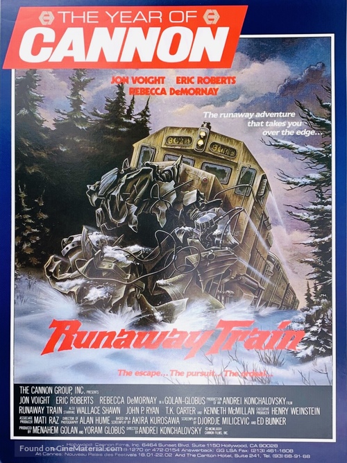 Runaway Train - Movie Cover