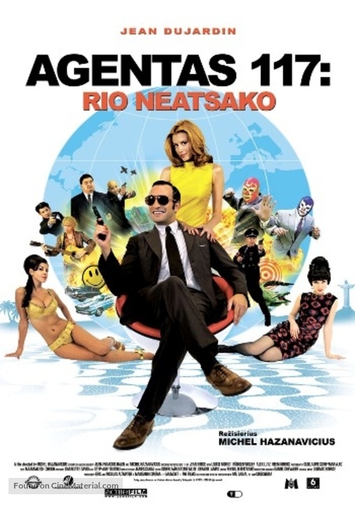 OSS 117: Rio ne repond plus - Lithuanian Movie Poster