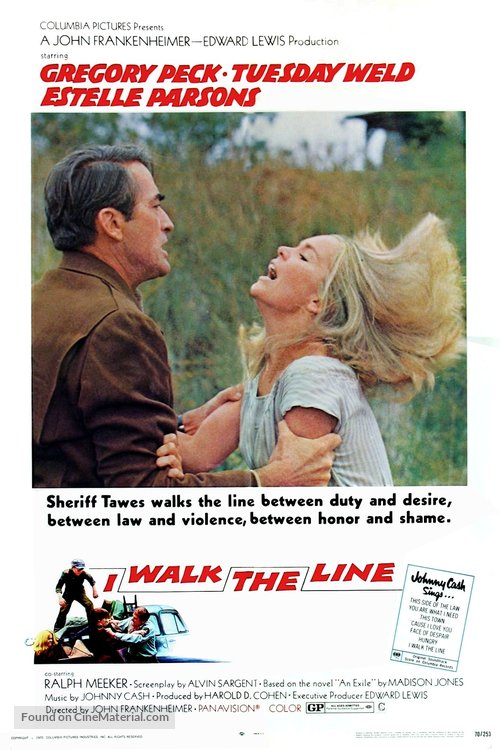 I Walk the Line - Movie Poster