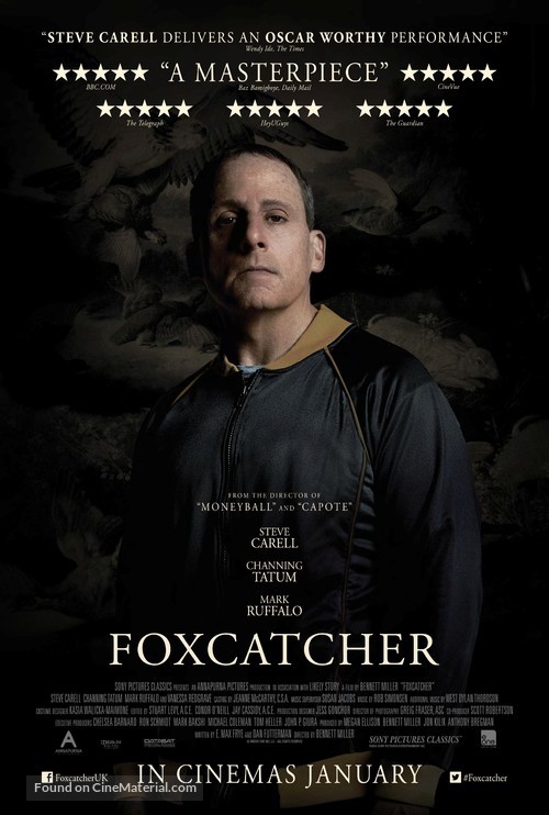 Foxcatcher - British Movie Poster