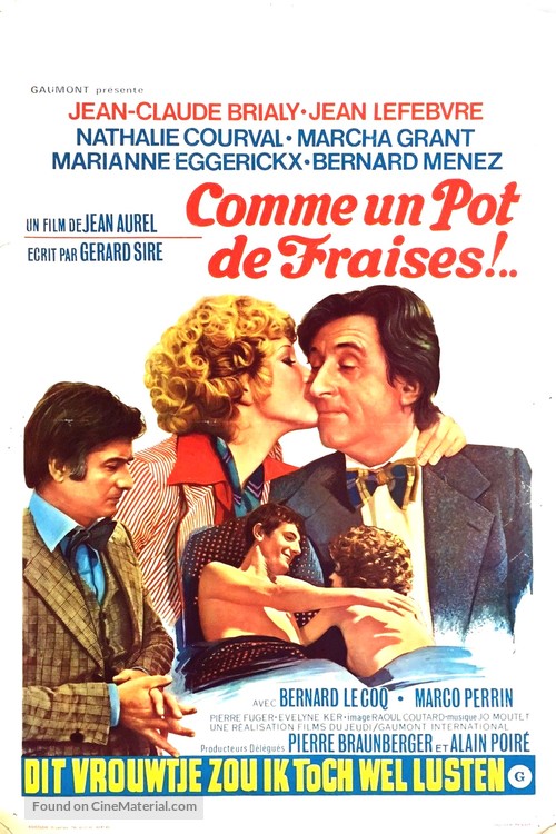 Comme un pot de fraises!.. - Belgian Movie Poster