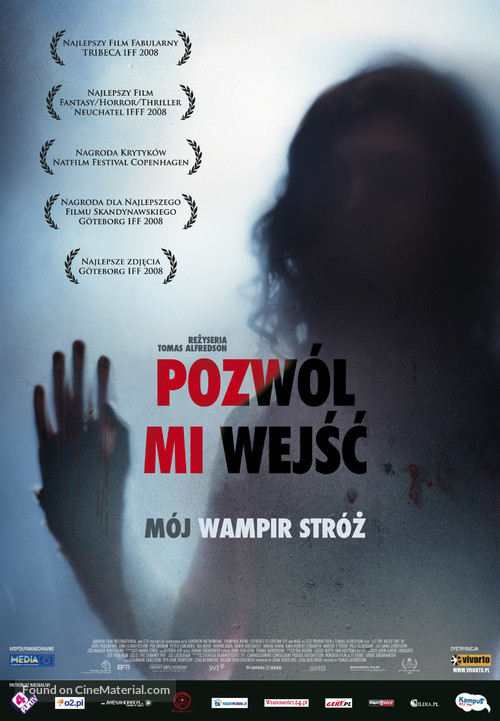 L&aring;t den r&auml;tte komma in - Polish Movie Poster