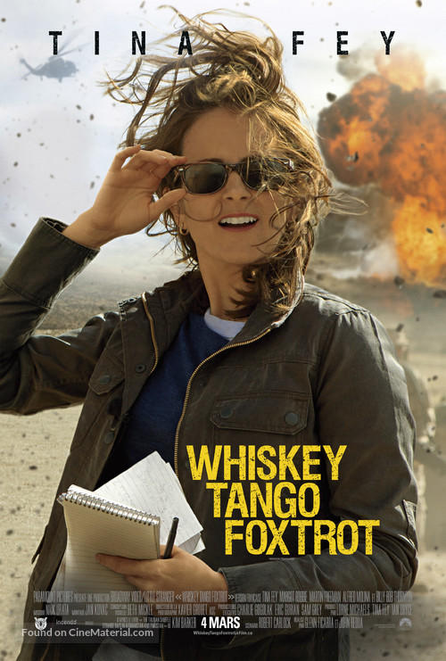 Whiskey Tango Foxtrot - Canadian Movie Poster