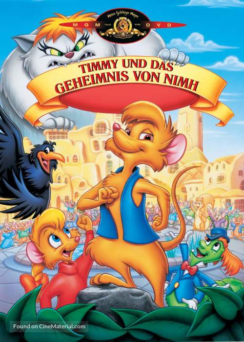 The Secret of NIMH 2: Timmy to the Rescue - German Movie Cover