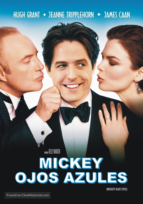 Mickey Blue Eyes - Argentinian DVD movie cover