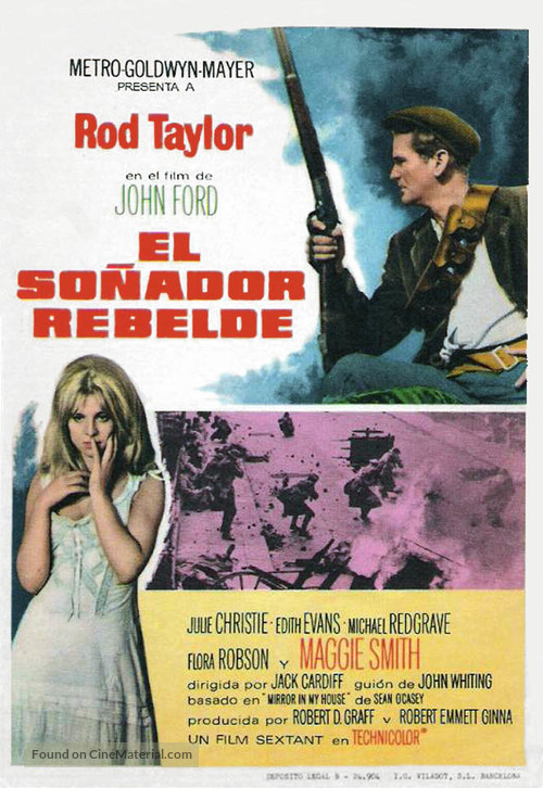 Young Cassidy - Spanish Movie Poster