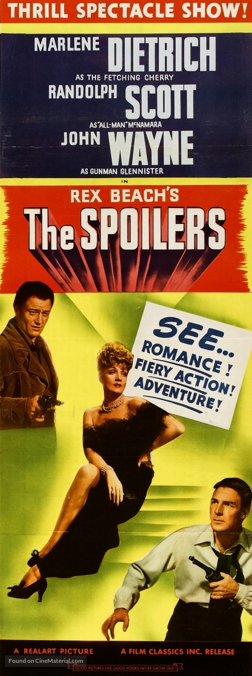The Spoilers - Movie Poster
