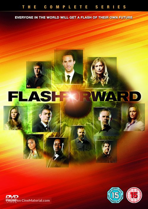 &quot;FlashForward&quot; - British DVD movie cover