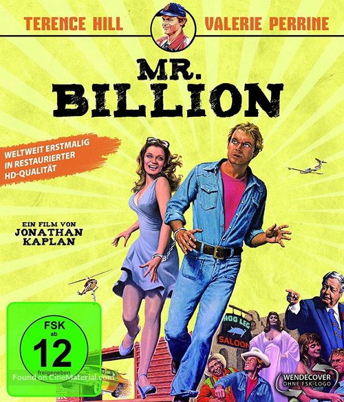 Mr. Billion - German Blu-Ray movie cover