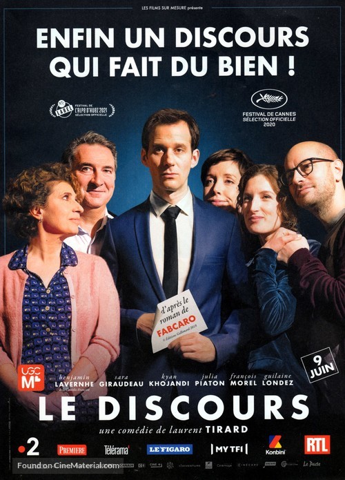 Le discours - French Movie Poster