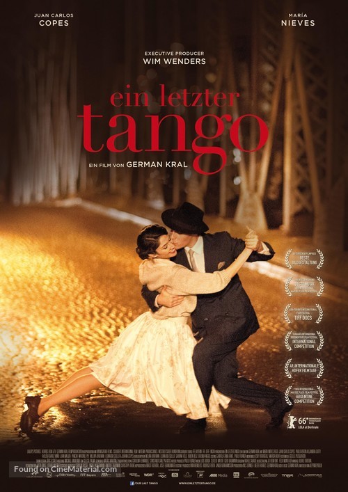 Un tango m&aacute;s - German Movie Poster