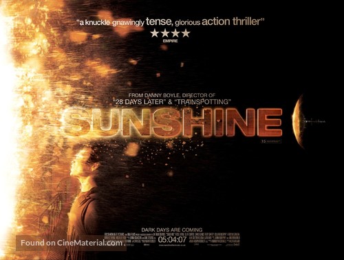 Sunshine - British Movie Poster