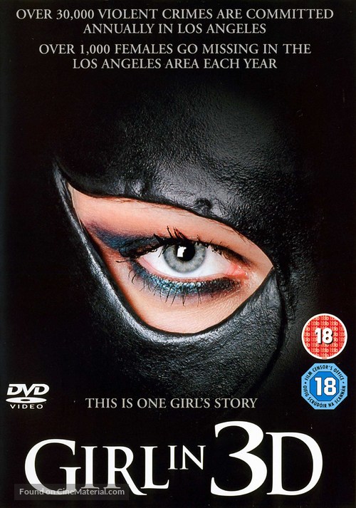 Girl in 3D - British Movie Cover